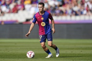 九游官方平台-每体：贝蒂斯有意卡萨多只能买部分所有权，巴萨要价至少3000万欧